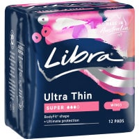 Libra ultra thin pack super 12pk