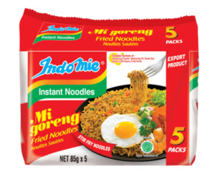 Pasta Rice: Indomie Mi Goreng Instant Noodles 5pk