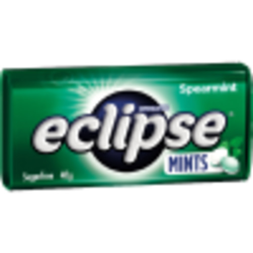 Wrigley's Eclipse Spearmint Sugarfree Mints 40G