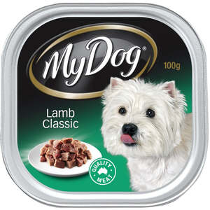 Cat Dog Food: My Dog Wet Dog Food Lamb Classic Meaty Loaf