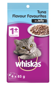 Cat Dog Food: Whiskas Wet Cat Food Shredded Chicken 3pk