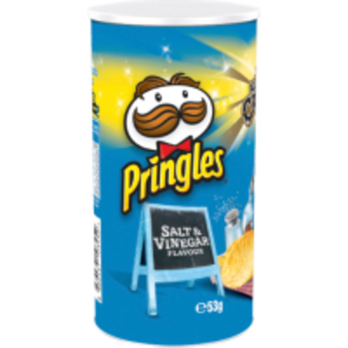 Special Food Rtd: Pringles Salt & Vinegar Potato Chips 53g