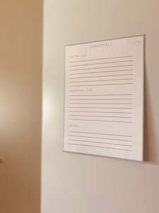 Essentials List - Fridge Magnet