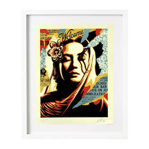 Shepard Fairey Obey Prints: Shepard Fairey - Welcome Visitors