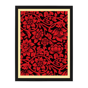Shepard Fairey Obey Prints: Shepard Fairey - Floral Takeover
