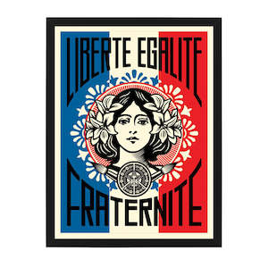 Shepard Fairey (OBEY) - Liberté, Egalité, Fraternité
