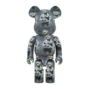 Banksy Prints: BE@RBRICK - Brandalism x Banksy | Riot Cop 1000%