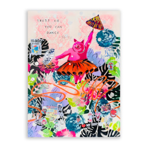 Rush Original Artwork: RUSH - You Can Dance