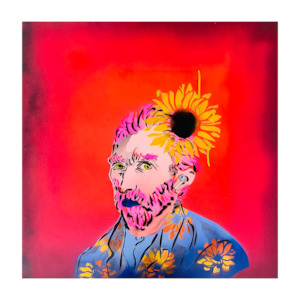 Rush Original Artwork: RUSH - Vincent With Hawaiian Shirt