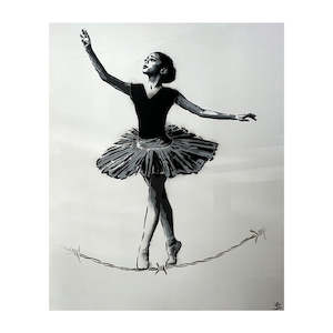 Component Limn Gallery Nz Urban Art: Component - Balancing Act (Large)