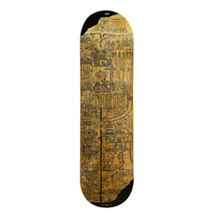 Ellie Compton Limn Gallery Urban Art Nz: Ellie Compton - Skate Deck | Freestyle