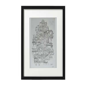 Ellie Compton Limn Gallery Urban Art Nz: Ellie Compton - Loveshack Coasted