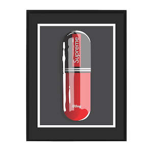 Denial Limn Gallery Urban Art Nz: Denial - Shelf Medication (Supreme)