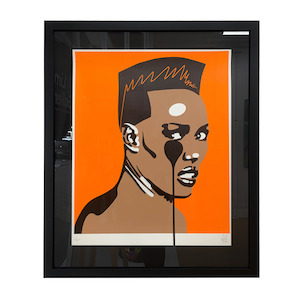 Pure Evil Screenprints Limn Gallery Urban Art Nz: Pure Evil - Ladies and Gentlemen - Miss Grace Jones - Slave to the Rhythm