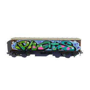 Phat1 Tmd Original Artwork Urban Art Nz: PHAT1 TMD - Graffiti Train