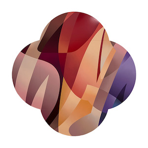 Oscar Low Limn Gallery Nz Urban Art: Oscar Low - Untitled Quatrefoil 2