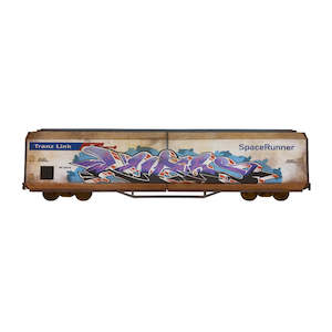 The Main Line Ghostcat Spacerunner Train Show Limn Gallery Urban Art Nz: GHOSTCAT x MORKS x LURQ - SpaceRunner Model