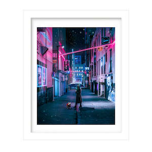 Boxi Xiong - Cyberpunk Fort lane