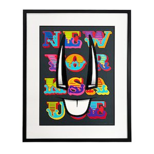 Ben Eine: Ben Eine x D*Face - New York Sauce