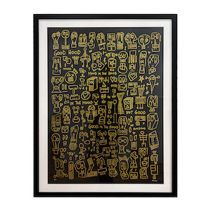 Raul: Raul - Hood Black and Gold