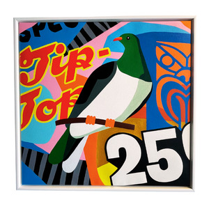 Greg Straight - Kiwiana Collage | Kereru