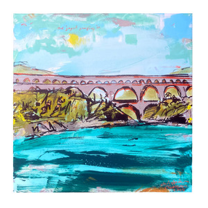 Original Artworks: Christian Nicolson - The Joy of Jumping In