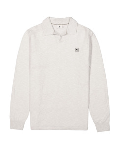Garcia: Light Grey LS Polo