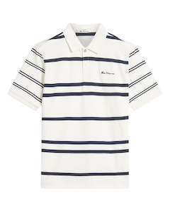 Mixed Stripe Polo SS Shirt