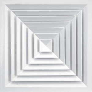 5 1 Diffusers: 4 Way Ceiling Diffuser