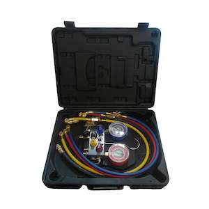 HVAC Manifold R410A, R22, R404A Aluminium 4 Way 96236-EB-413