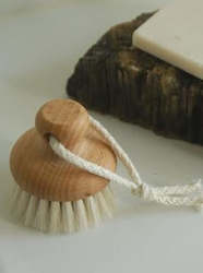 Body Care: Face Brush Goats Hair