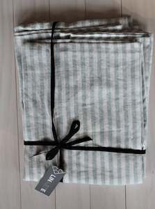 Linen Bedding: Linen Bed Set Cot Size