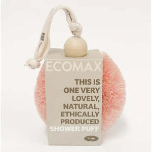 Body Care: Ecomax Shower Puff Pink