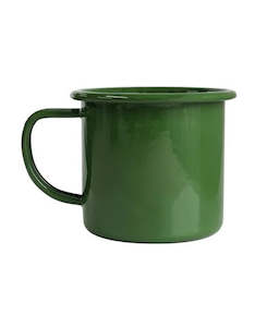 Enamel Mug 350ml Hunter Green