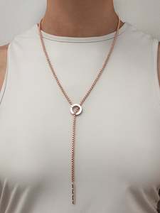 Long chain necklace