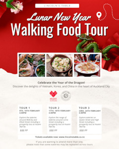 Ticket: HOTC Lunar New Year Walking Food Tour