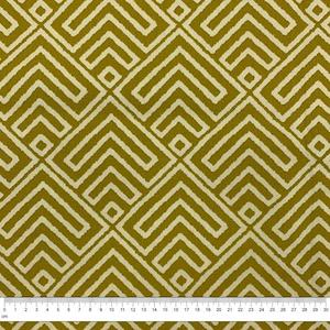 BLO: Cotton Duck Fabric, Aztec Mustard- Width 140cm