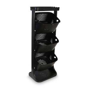 alternate namekey: 30820340: Modern Homeware Tri Rack, 44x34x112cm