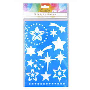 Craft Essentials: Sully Flexible Stencil, Stars