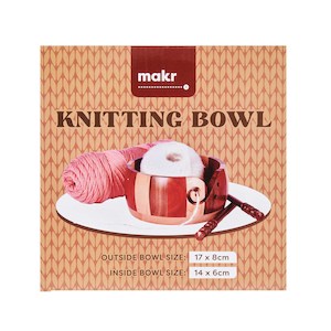 Wooden Yarn Bowl Multicolor