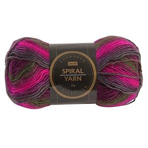 Acrylic Yarn: European Collection Spiral Crochet & Knitting Yarn, 100g Acrylic Yarn