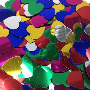 Glitter And Sequins: Arbee Scatters, Hearts Large- 35g