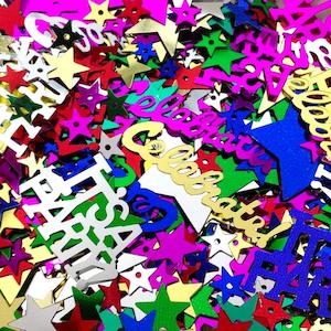 Glitter And Sequins: Arbee Scatters, Party Mix- 35g