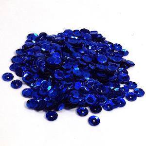 Glitter And Sequins: Arbee Sequins, Royal Blue Cup- 6mm