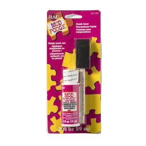 Adhesives: Mod Podge, Puzzle Saver- 2oz