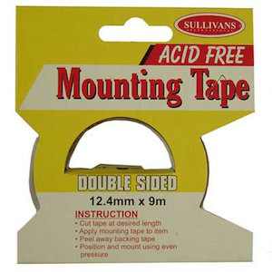 Tapes Craft: Sullivans Double Sided Mounting Tape-12.4mmx9m