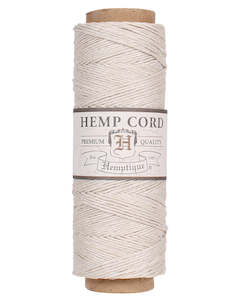 Hemptique Cord Spool #10, Natural- 25g