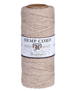 Hemptique Cord Spool #20, Natural- 50g