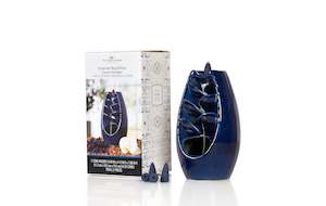 Candles: The Fragrance People Incense Backflow Cone Holder with 20 Cones