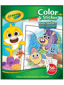 Crayola Baby Shark Color & Sticker